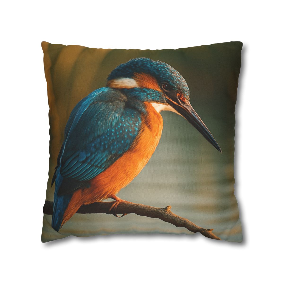Aurora Splash Common Kingfisher comfortable bedding pillow covers
