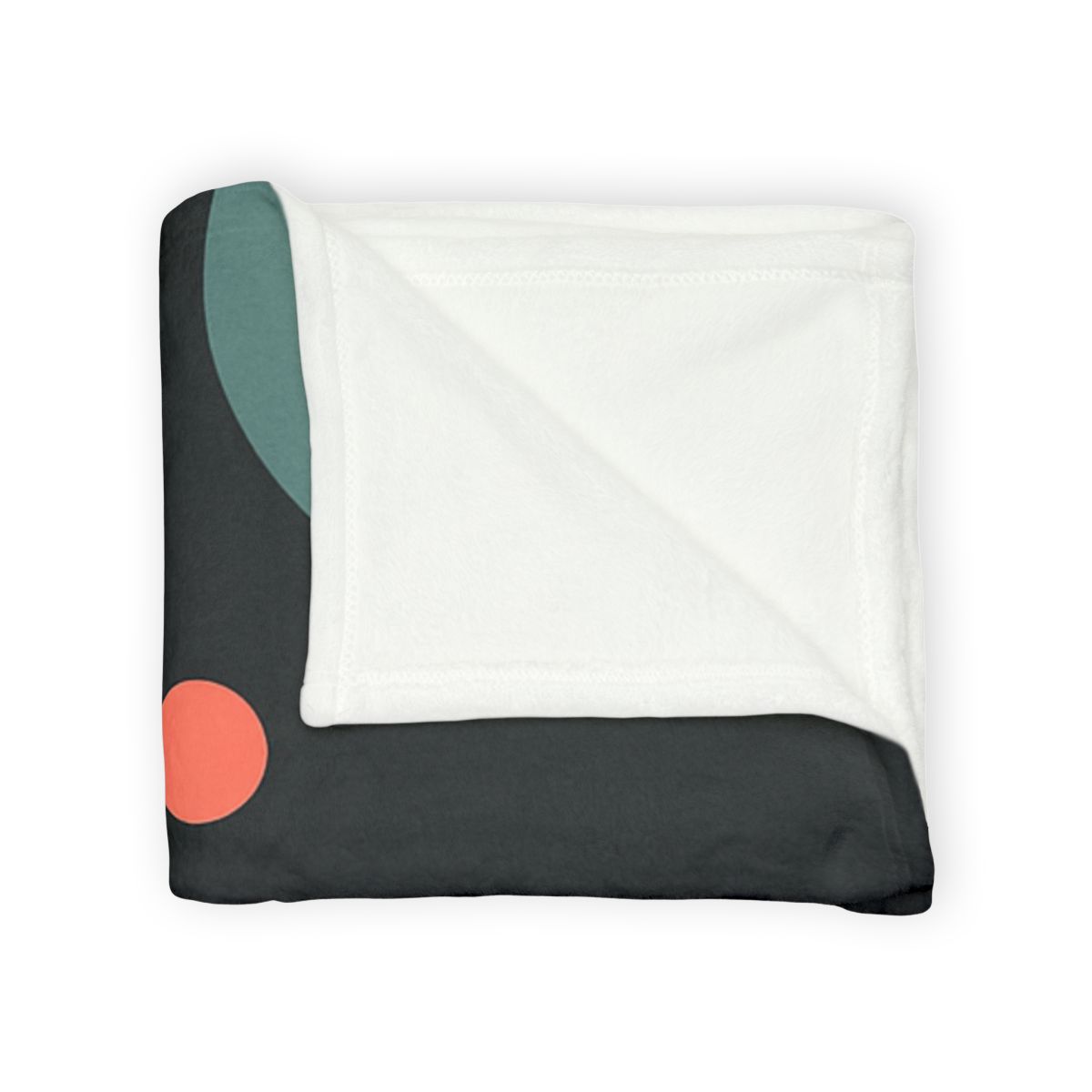 Quiet Orbit Of Three Circles designer printed blankets