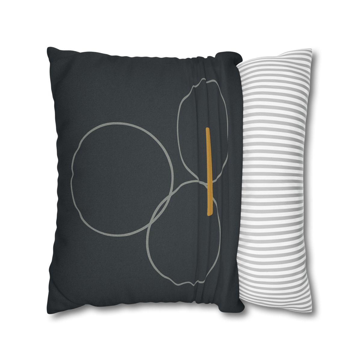 Three Rings With Shared Tangent Bar custom pillow cases