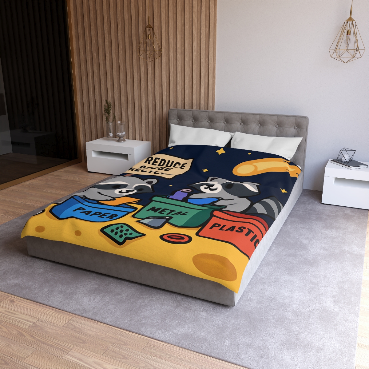 Comet Tail Recycling Rangers duvets for gifts