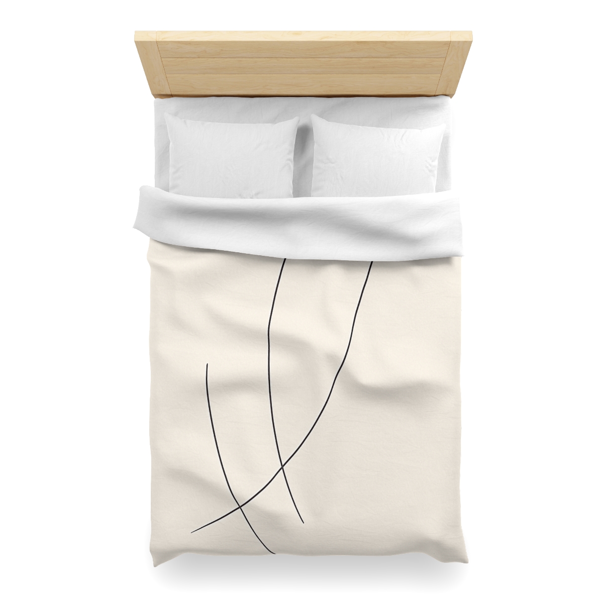 Orbital Line Constellation personalized bedding duvets