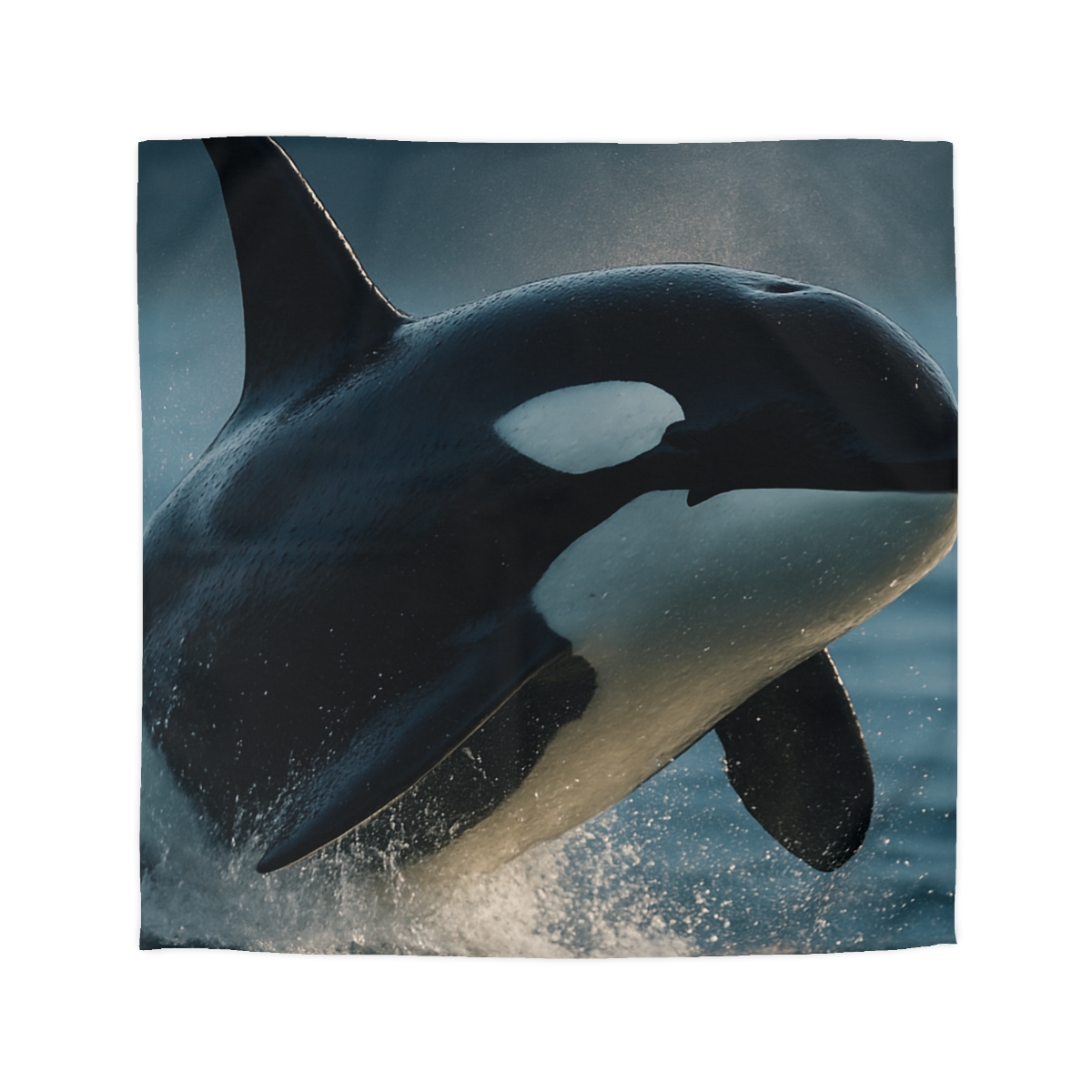 Abyss Glide Orca unique patterned duvets