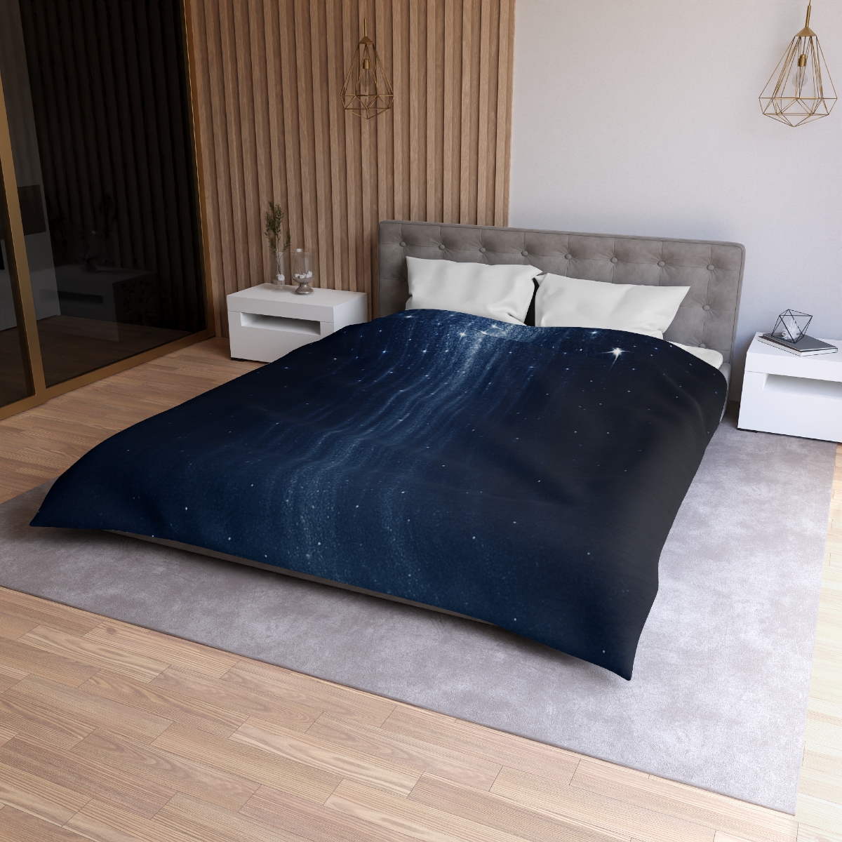 Chrono Starfall Tapestry soft comforter duvets