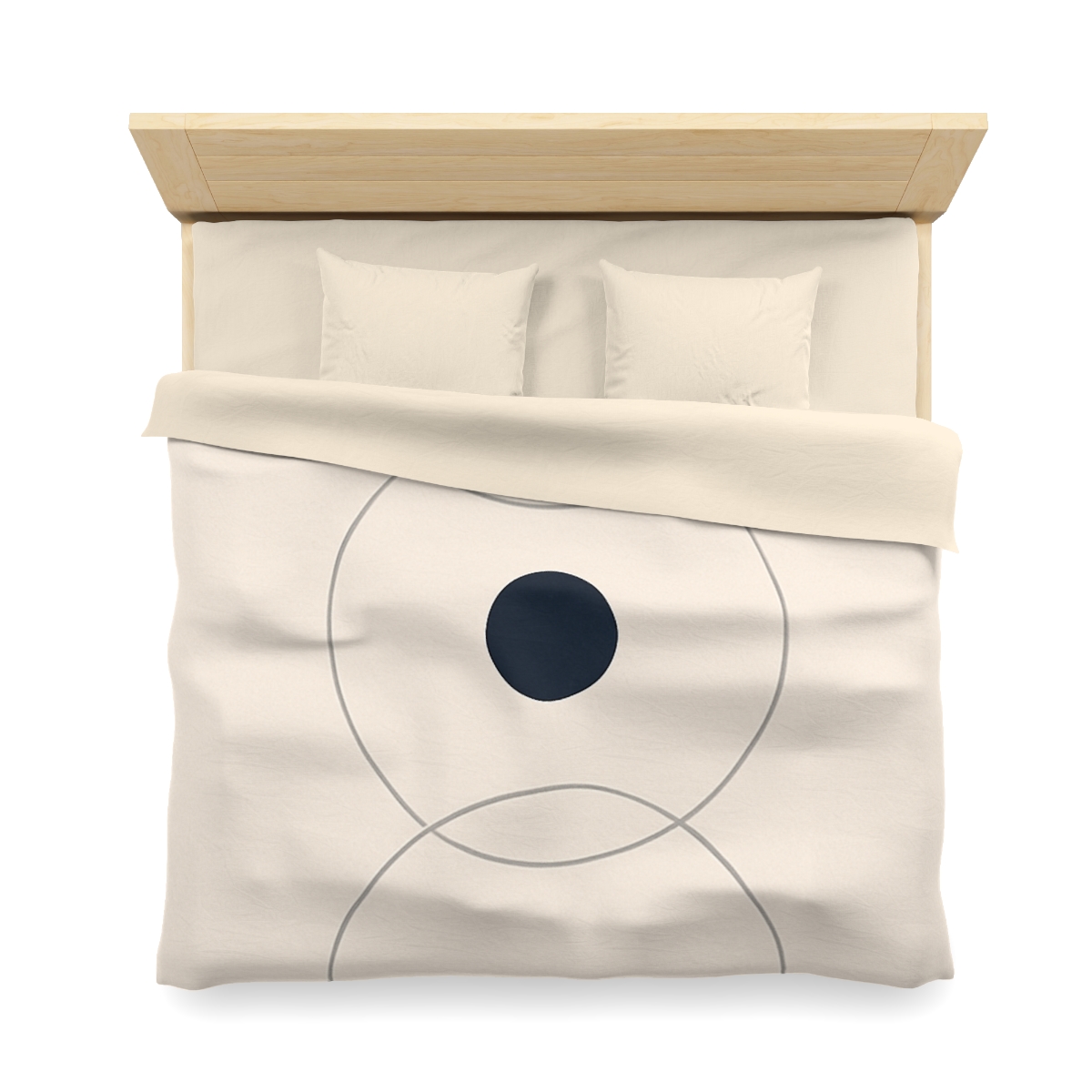 Stacked Rings With Silent Gap duvets for gifts