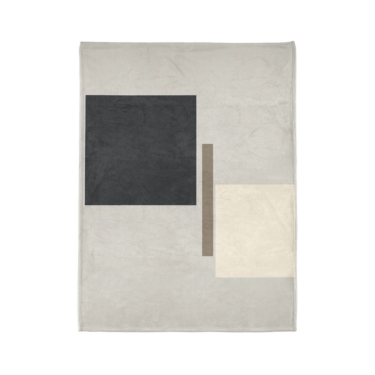 Offset Rectangle Pause warm winter blankets