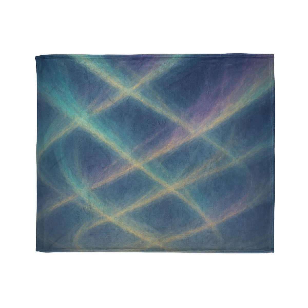 Aurora Lattice Horizon soft fleece blankets
