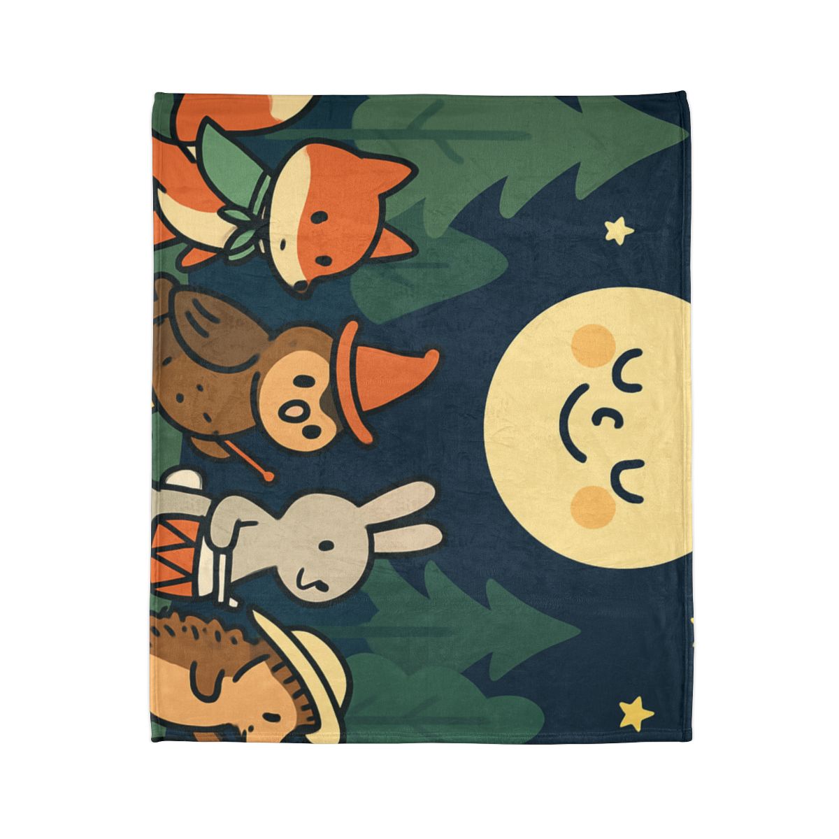 Moonlight Forest Parade warm winter blankets