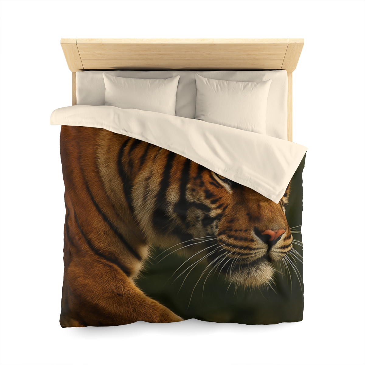 Forest Stalker Bengal Tiger unique patterned duvets