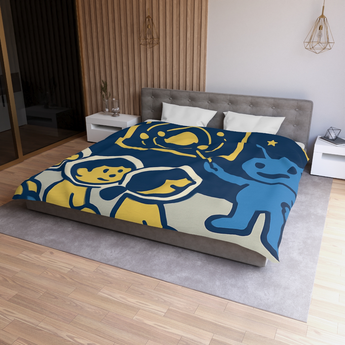 Celestial Classroom On The Moon duvets for gifts