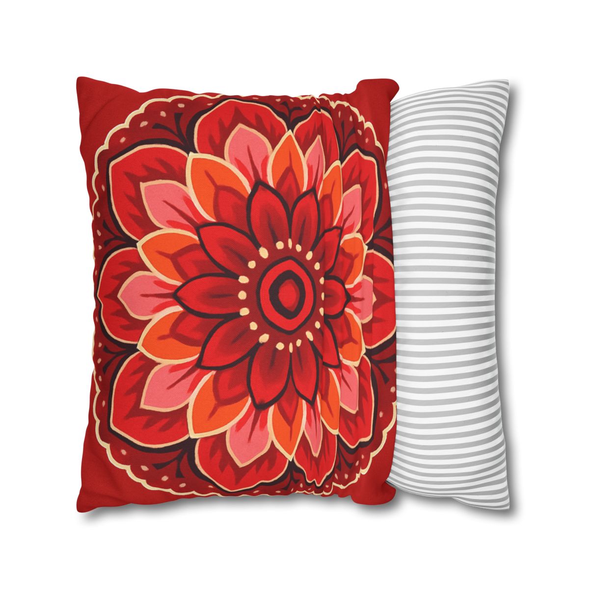 Bloom Burst Mandala trendy patterned pillow cases