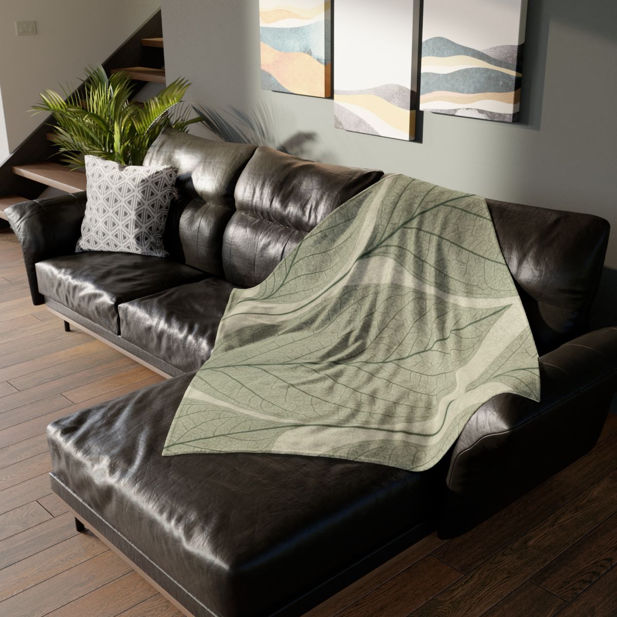 Vein Lace Overlay stylish throw blankets
