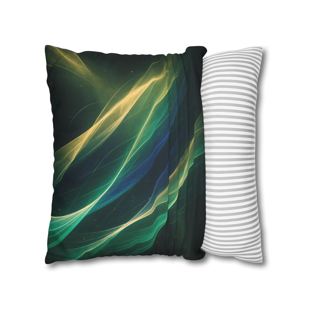 Veil Of Quantum Aurora stylish decorative pillowcases