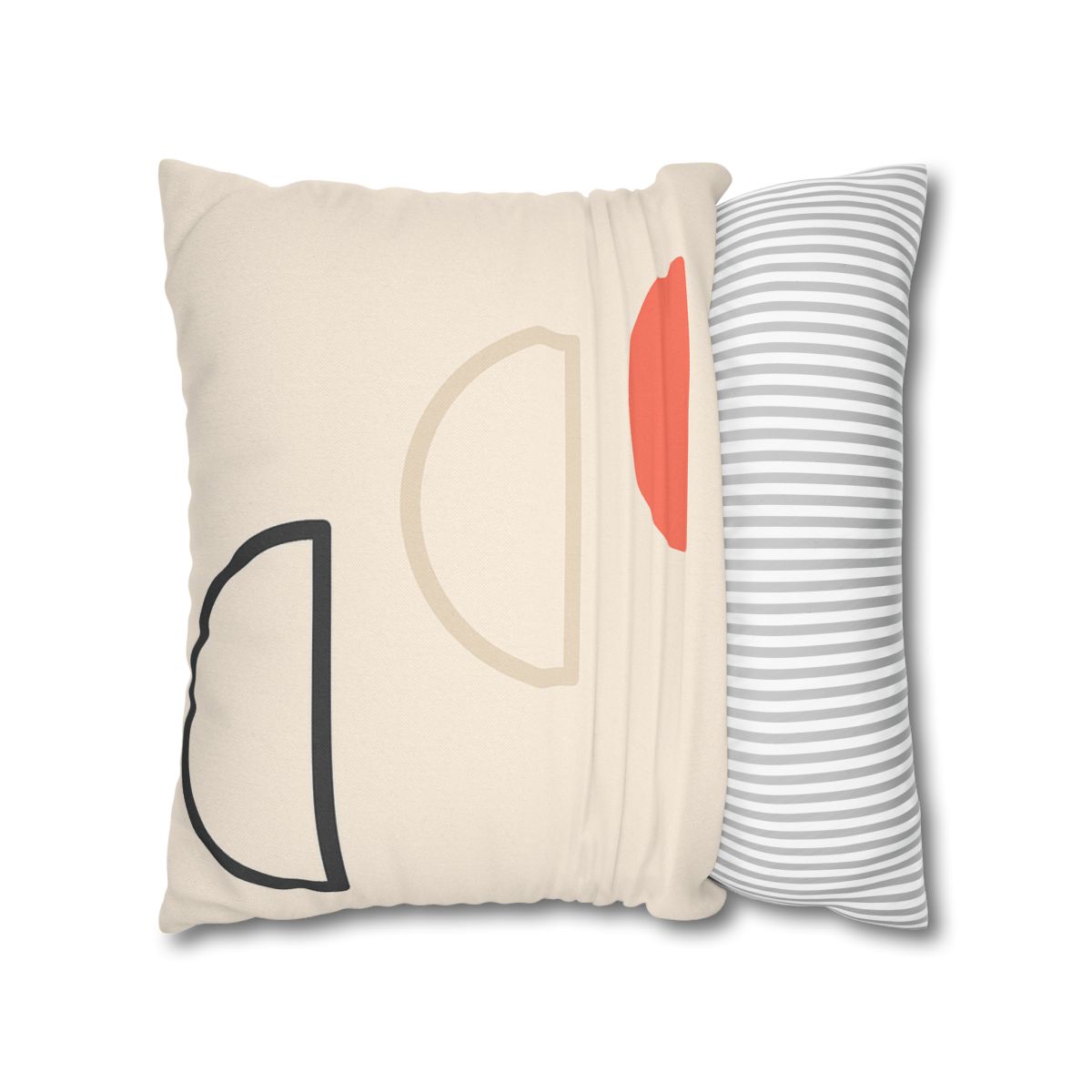 Staggered Arc Trio trendy patterned pillow cases