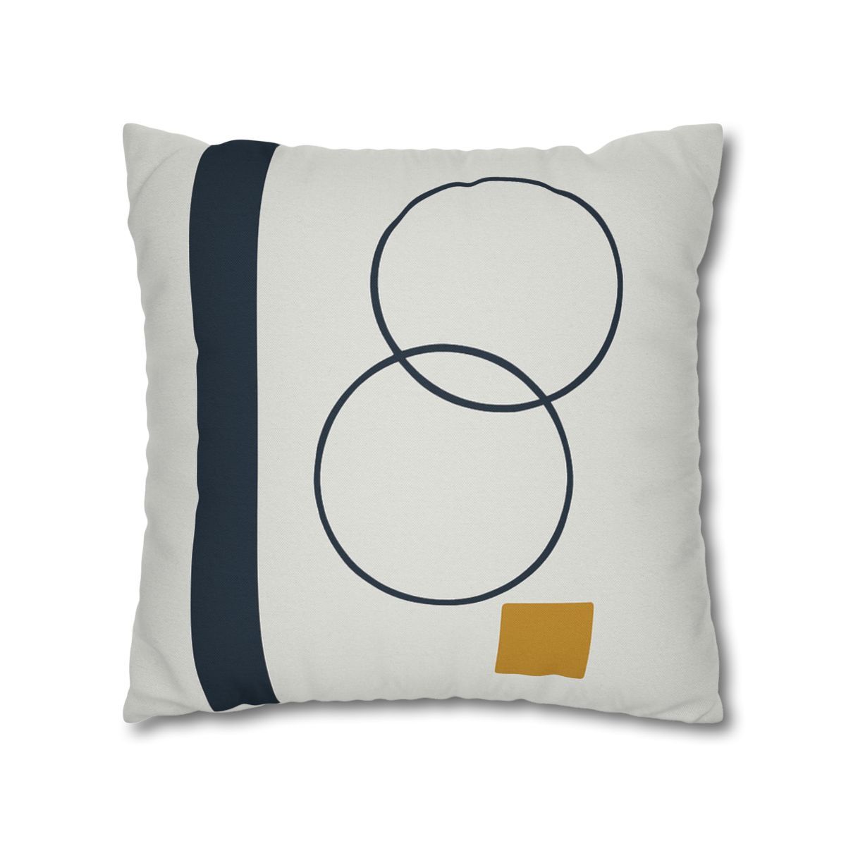 Staggered Rings With Anchored Column custom pillow cases