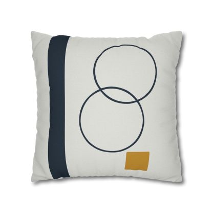 Staggered Rings With Anchored Column custom pillow cases