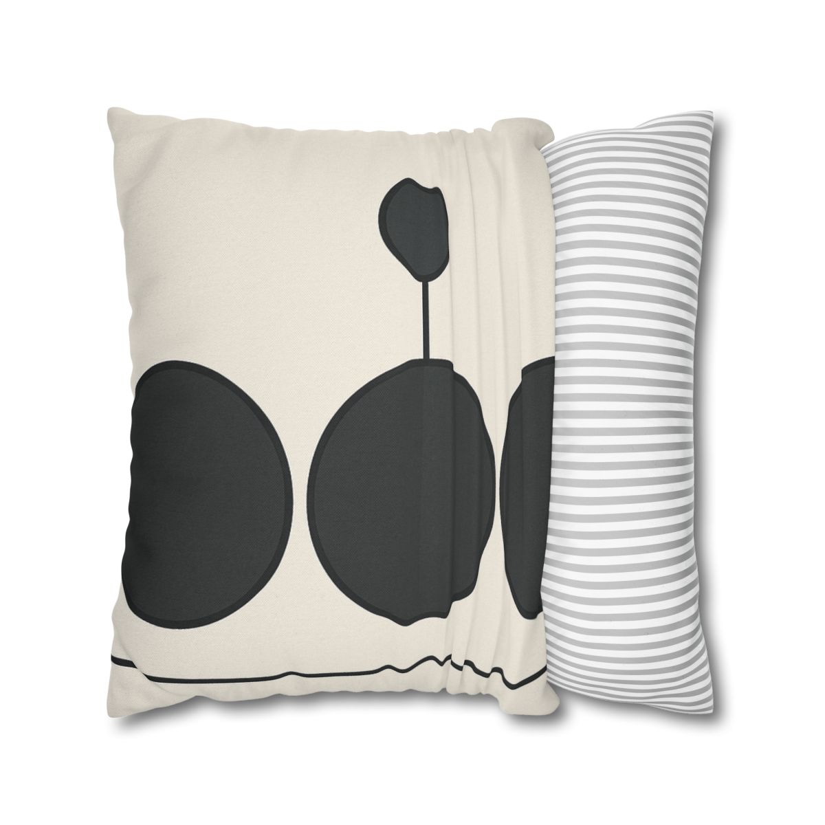 Staggered Trio With Guiding Line personalized pillow covers