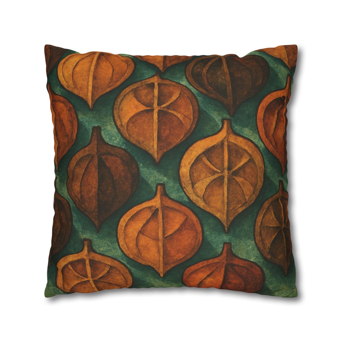 Seed Pod Cluster Mosaic soft cotton pillow cases