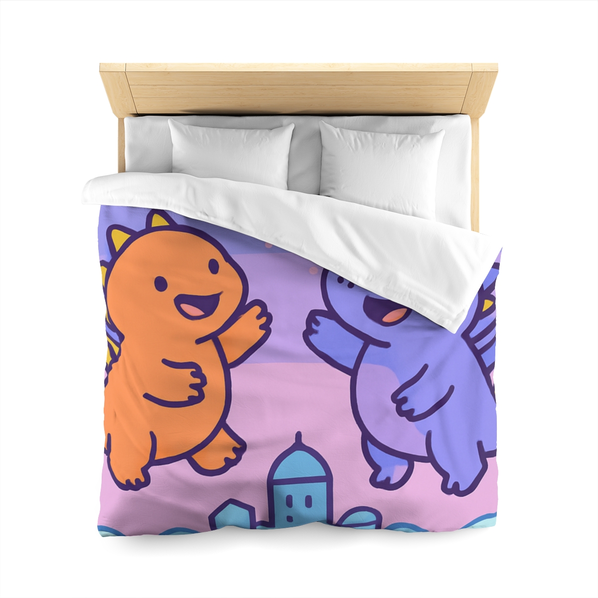 Starlight Cloud City Dragons warm winter duvets