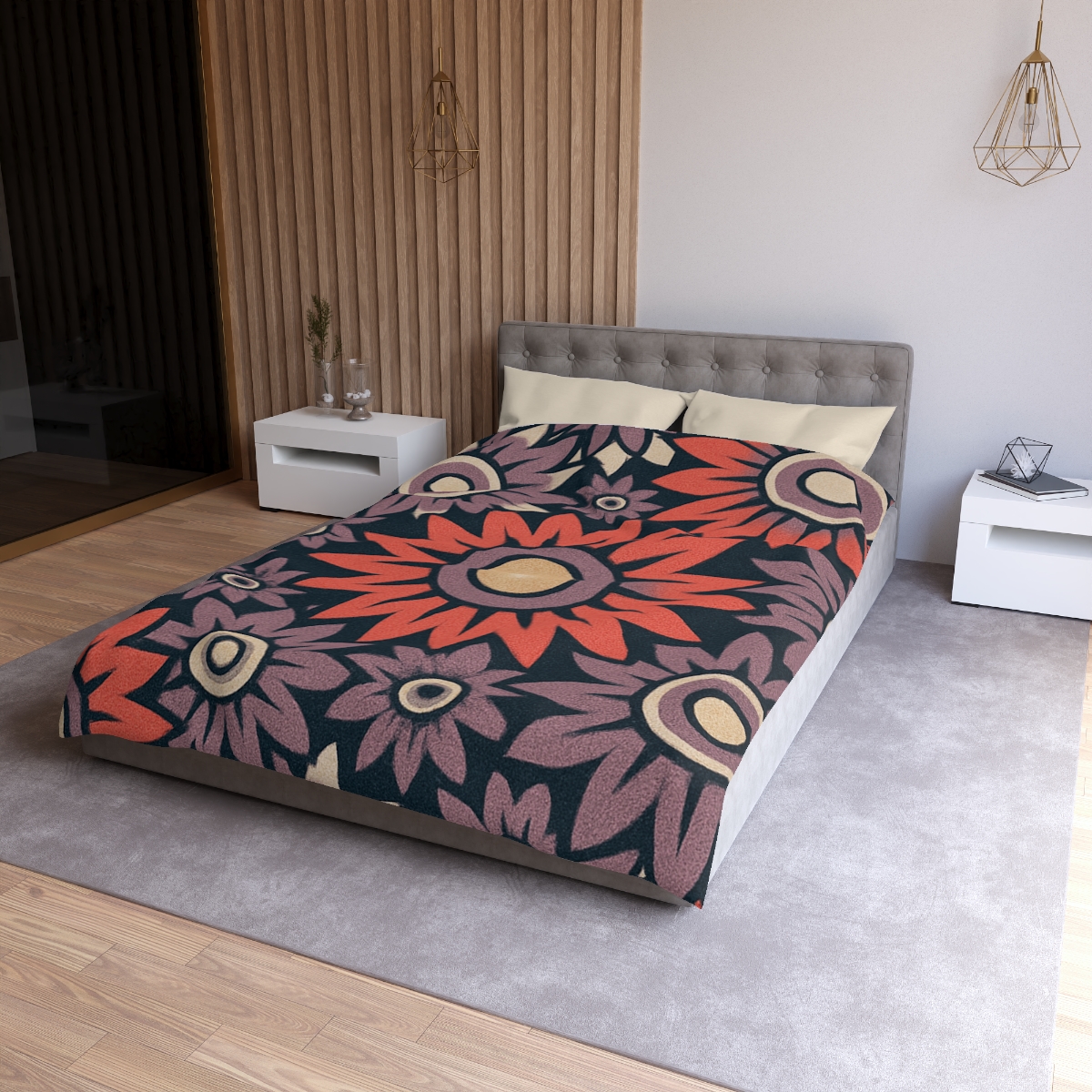 Bloom Burst Tessellation custom duvets