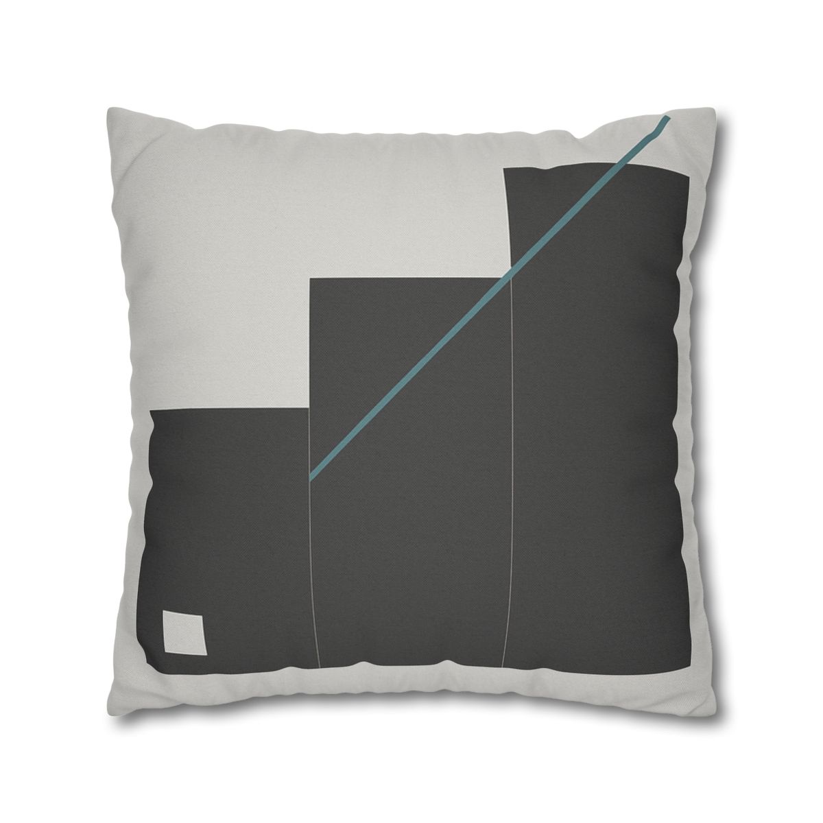 Stepped Rectangles With Quiet Diagonal stylish decorative pillowcases