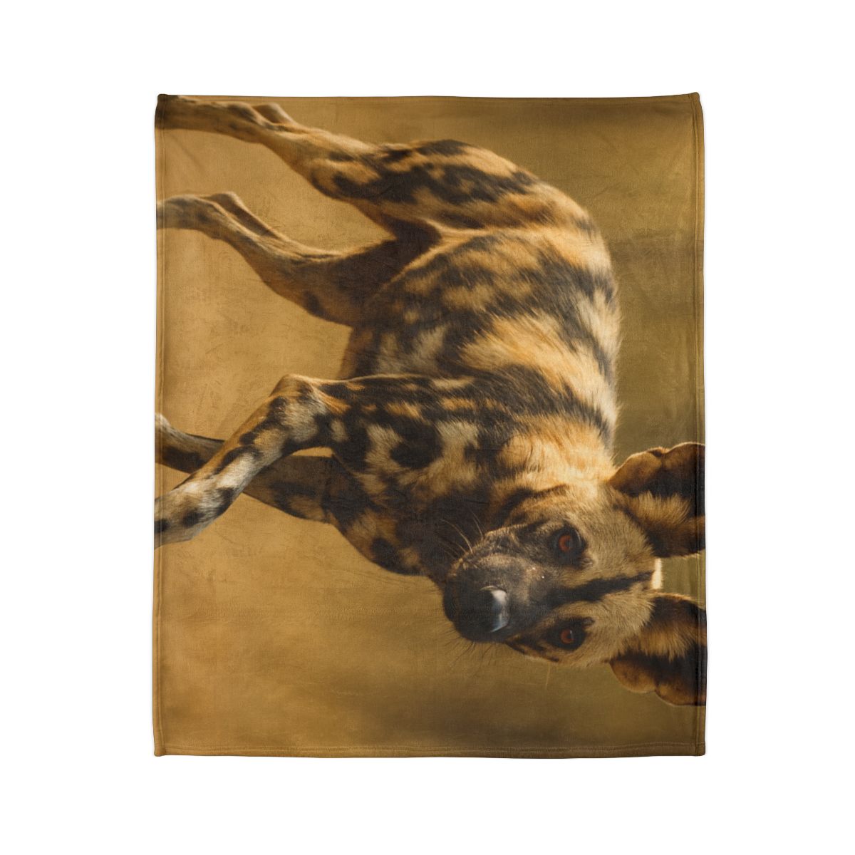 Pulse Trail Painted Dog decorative home blankets