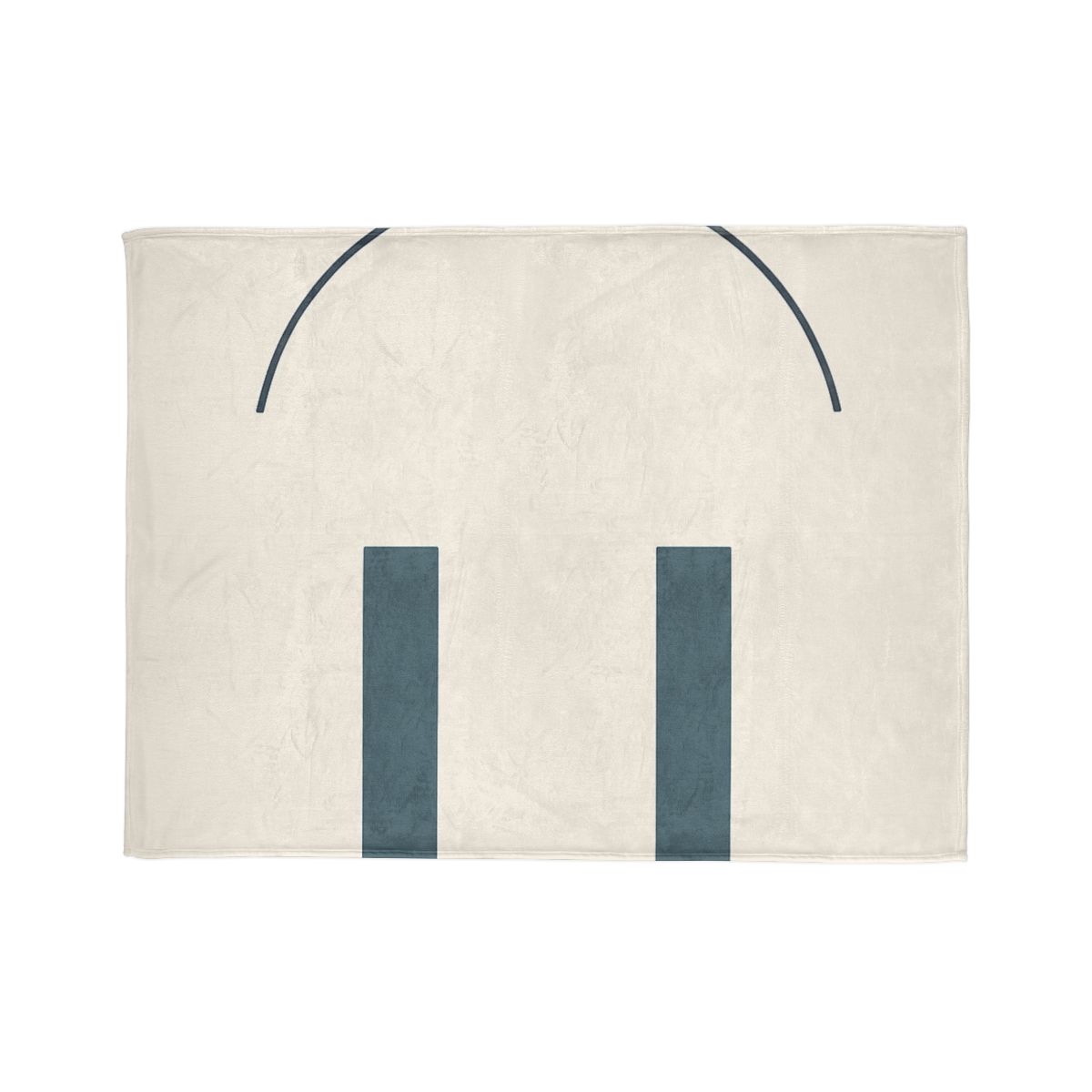 Arc Window With Twin Bars designer printed blankets