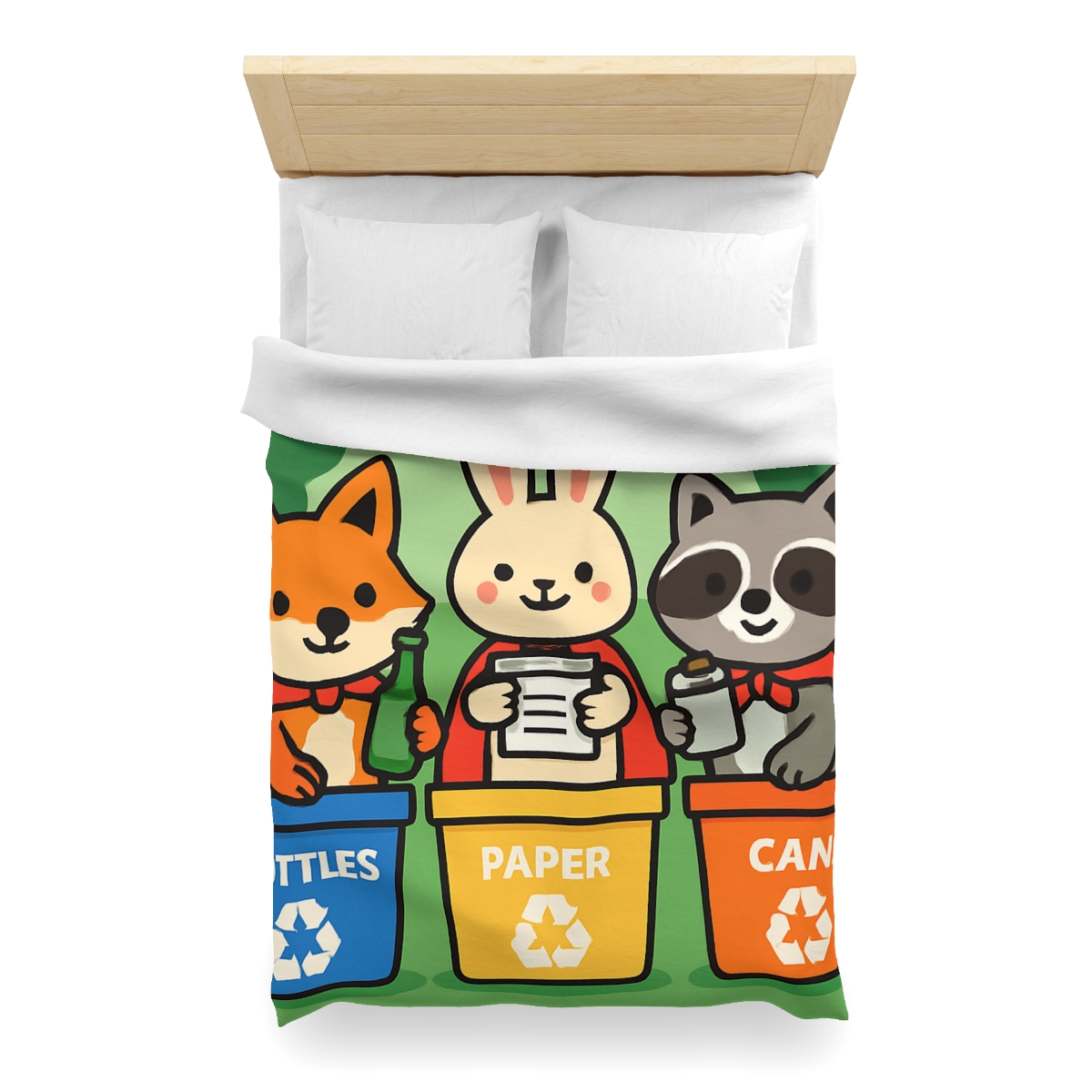 Forest Recycle Rangers unique patterned duvets