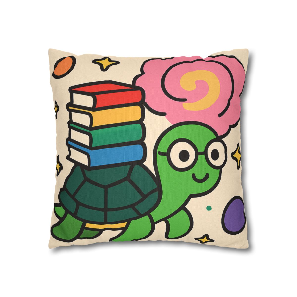 Nebula Library Turtle trendy patterned pillow cases