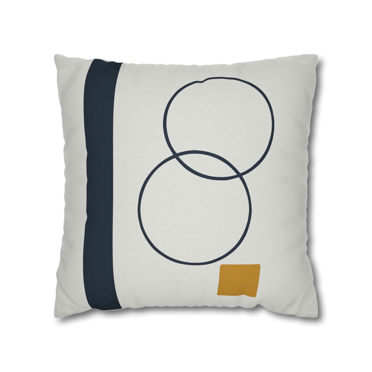 Staggered Rings With Anchored Column custom pillow cases