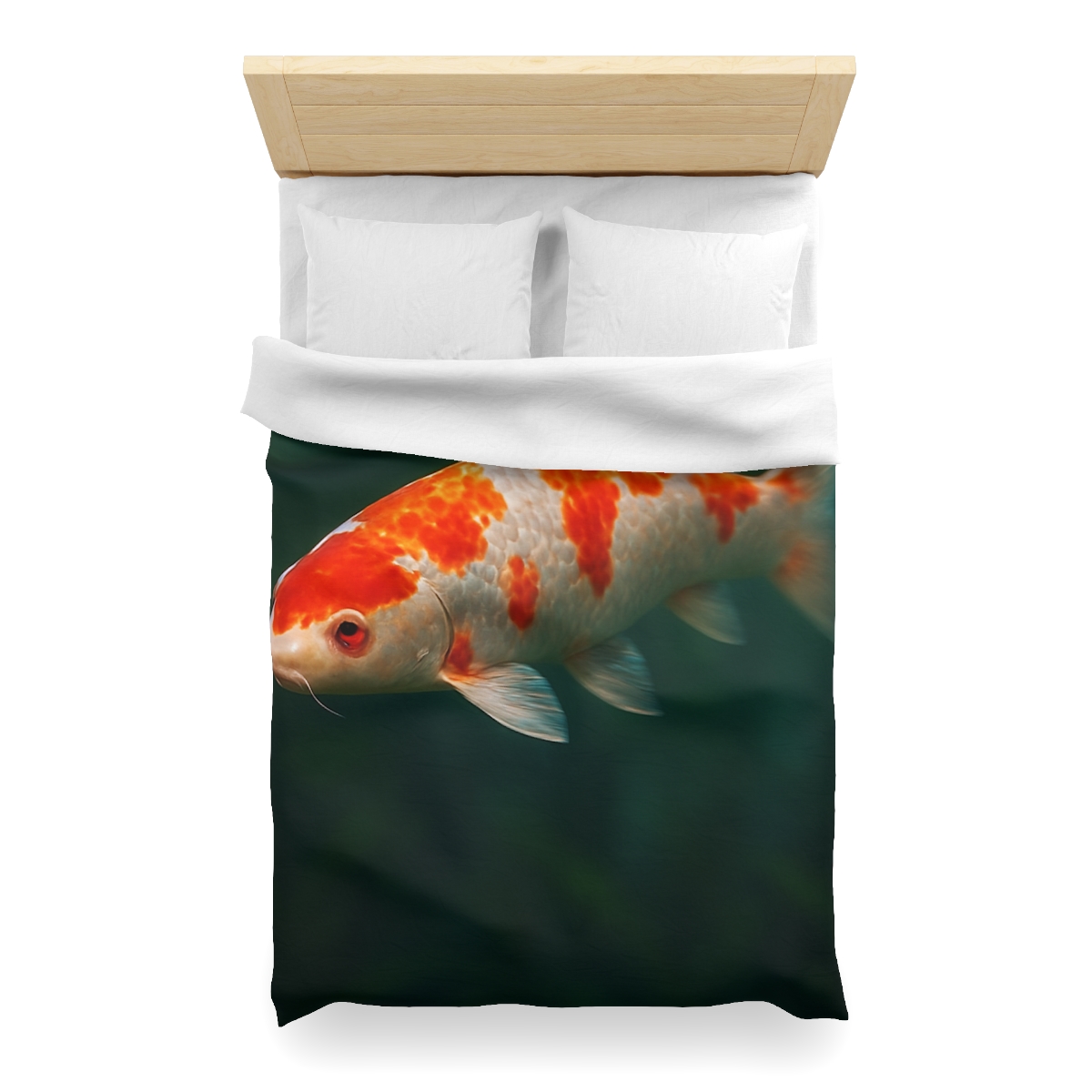 Crystal Current Koi Fish warm winter duvets