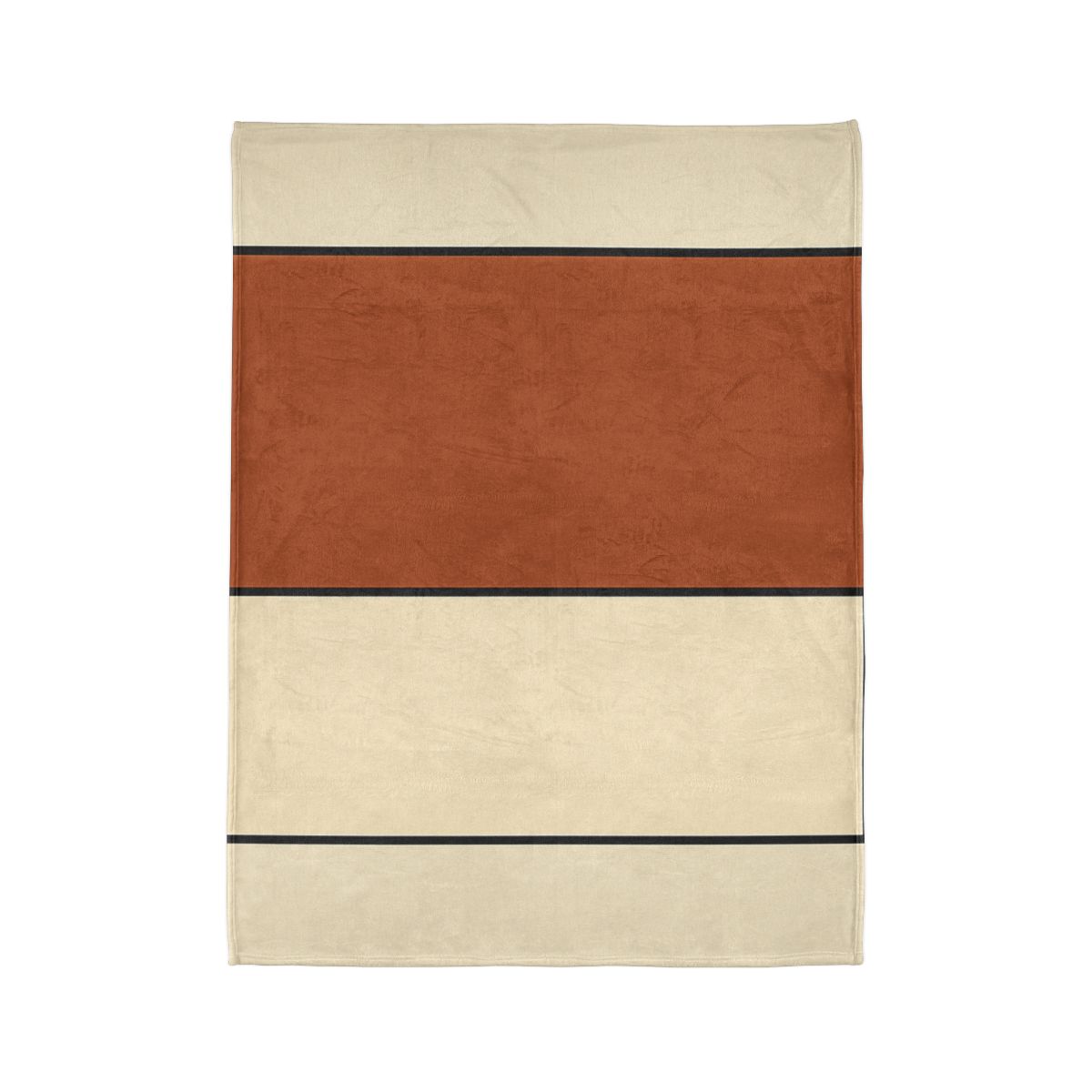 Offset Rectangle Pairing stylish throw blankets
