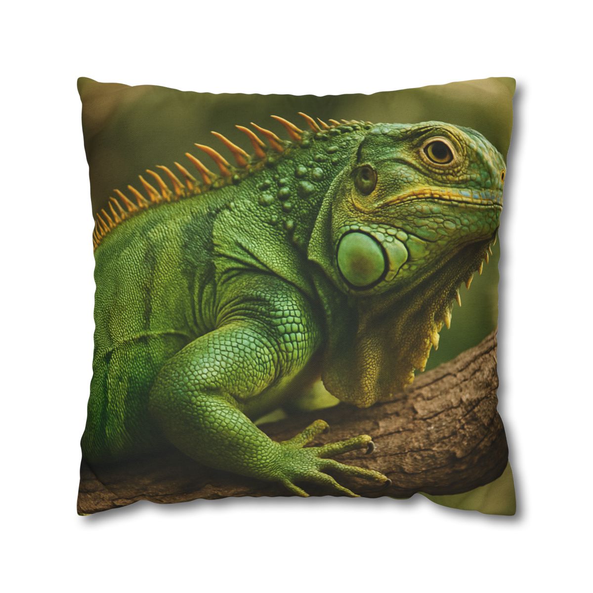 Emerald Drift Green Iguana unique gift pillow cases