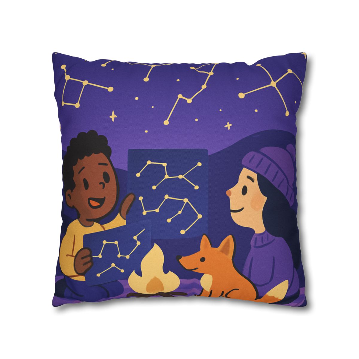 Constellation Camping stylish decorative pillowcases
