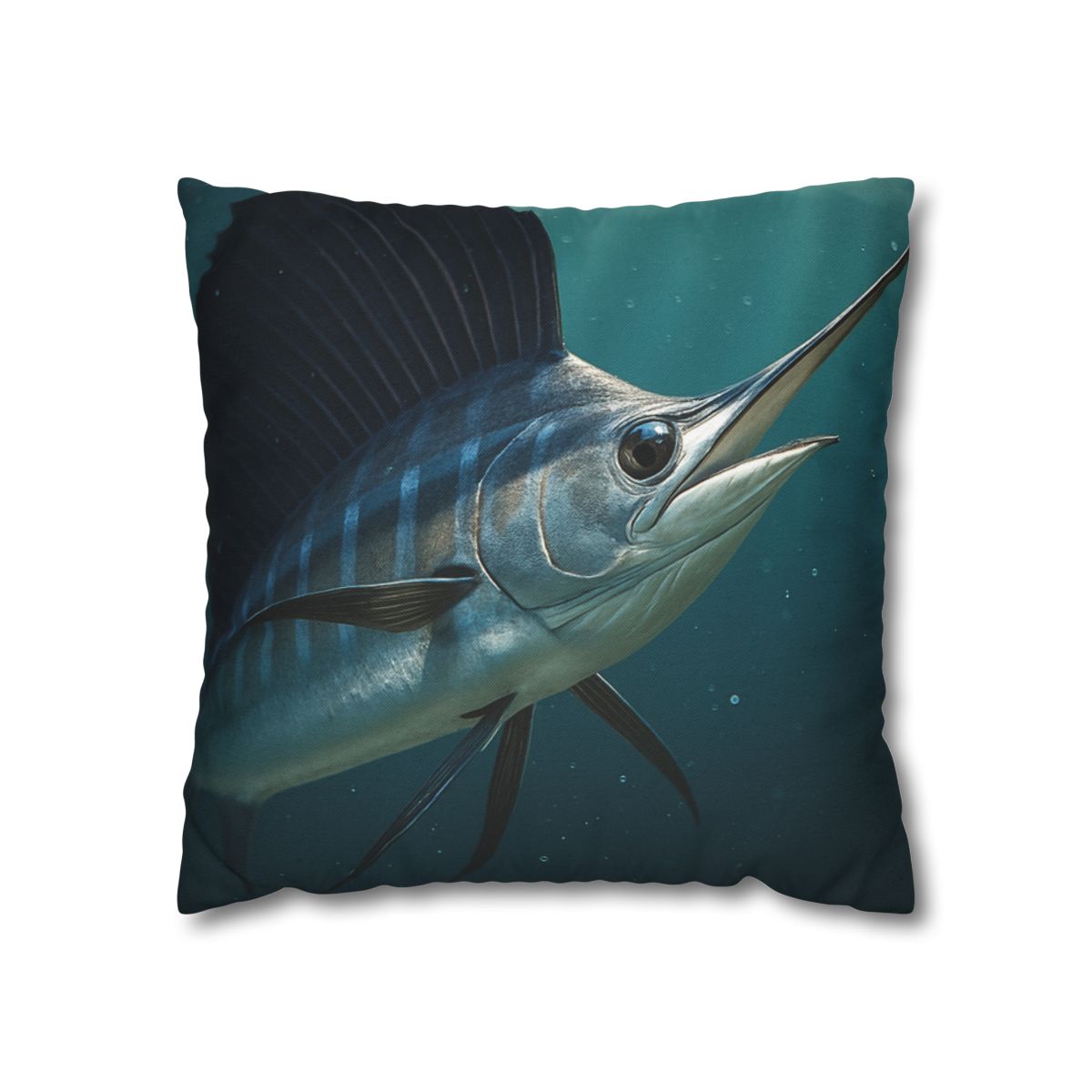 Nebula Flash Sailfish designer print pillow cases
