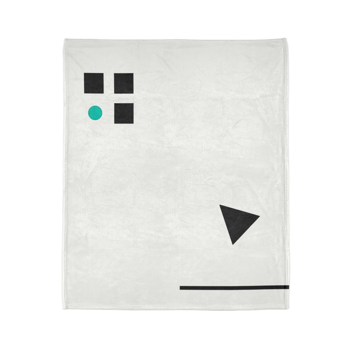 Corner Triad And Missing Cell Grid soft fleece blankets
