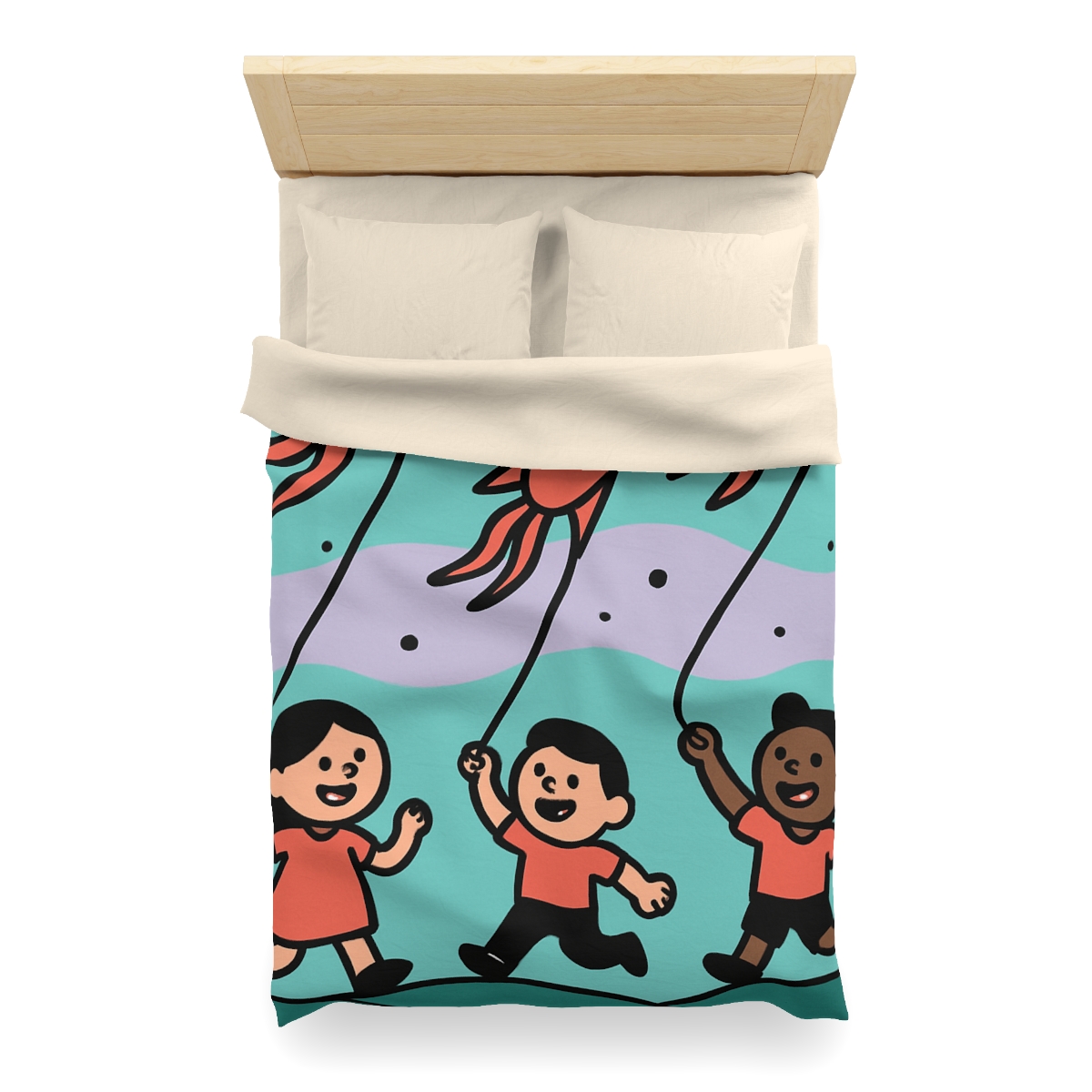 Nebula Kite Race custom duvets