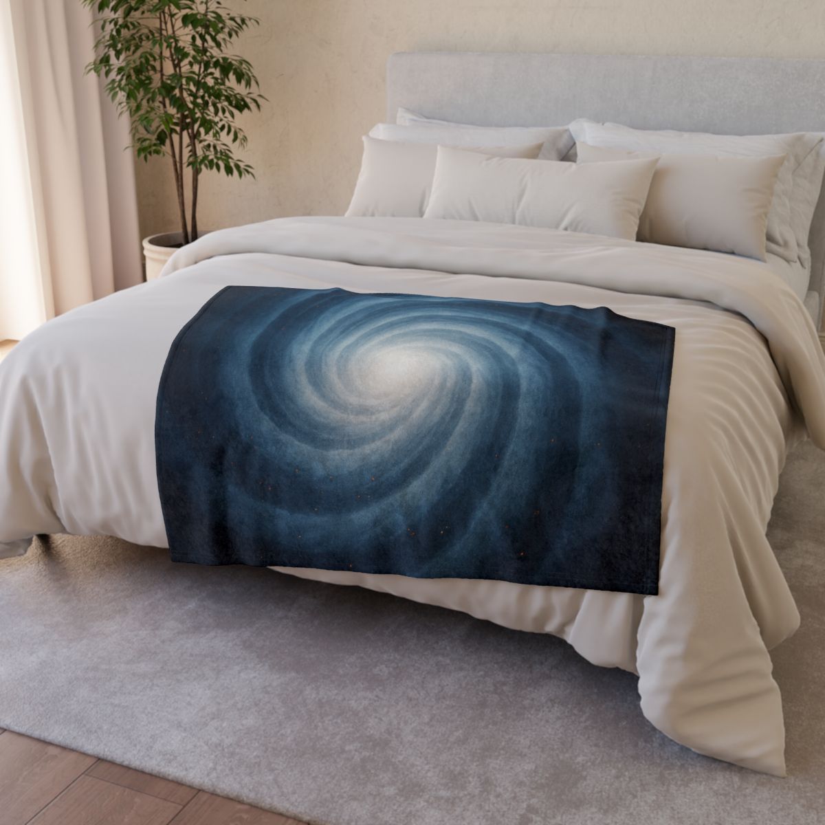 Echo Spiral Resonance unique gift blankets