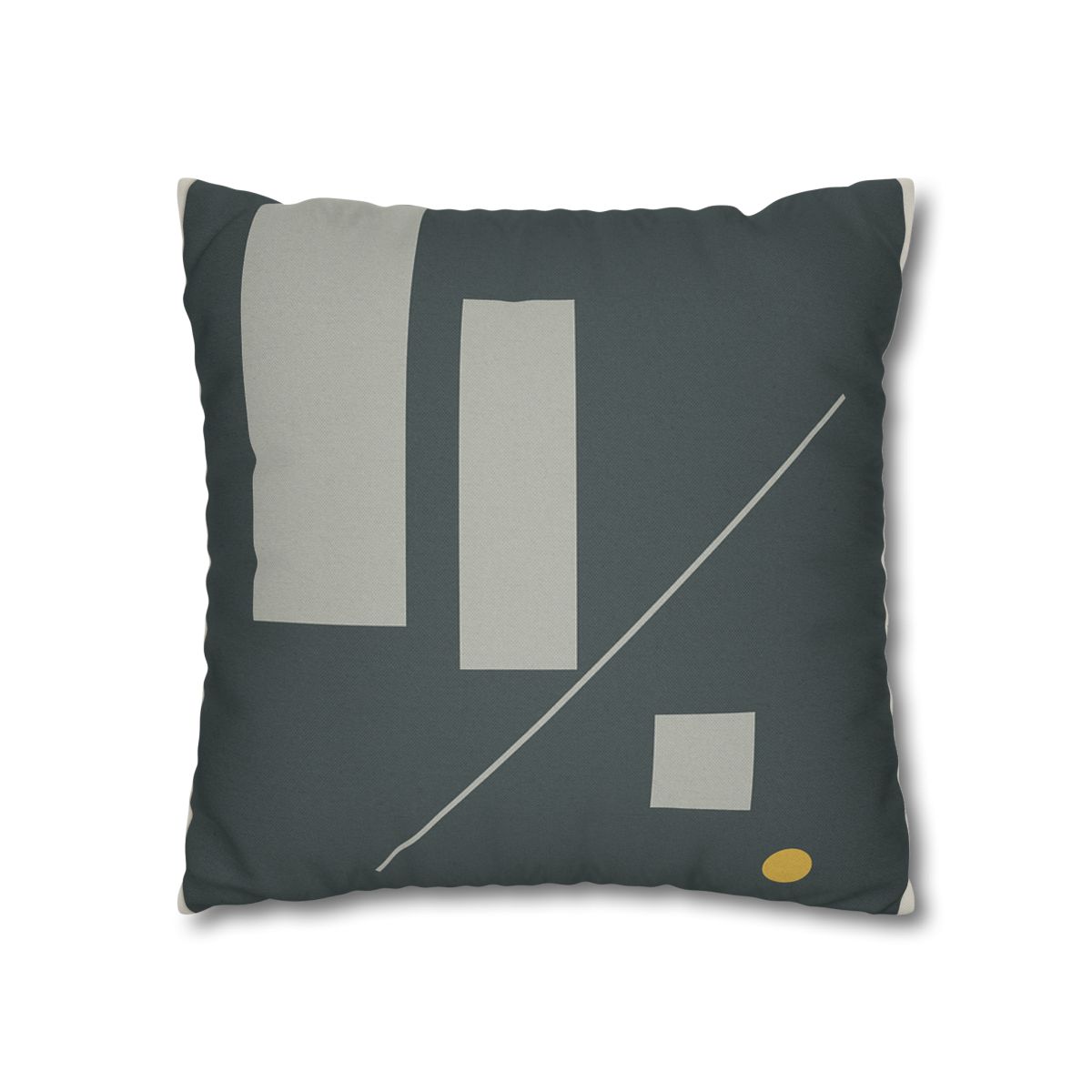 Staggered Blocks With Quiet Diagonal soft cotton pillow cases