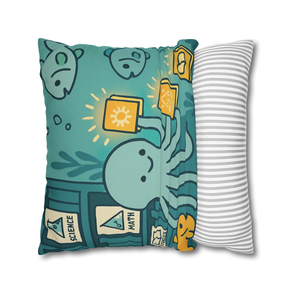 Underwater Library Of Light personalized pillow covers
