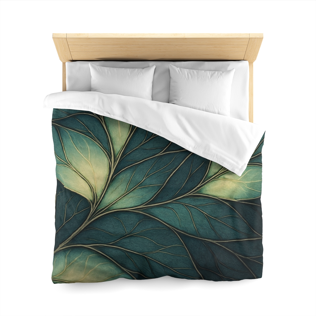 Vein Lattice Aurora Bloom designer printed duvets
