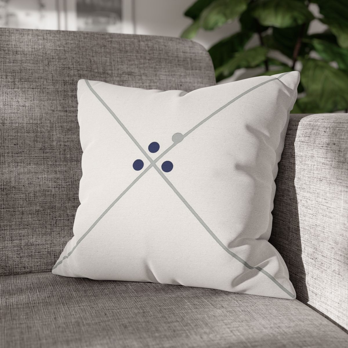 Diagonal Pair And Nested Dot Cluster comfortable bedding pillow covers