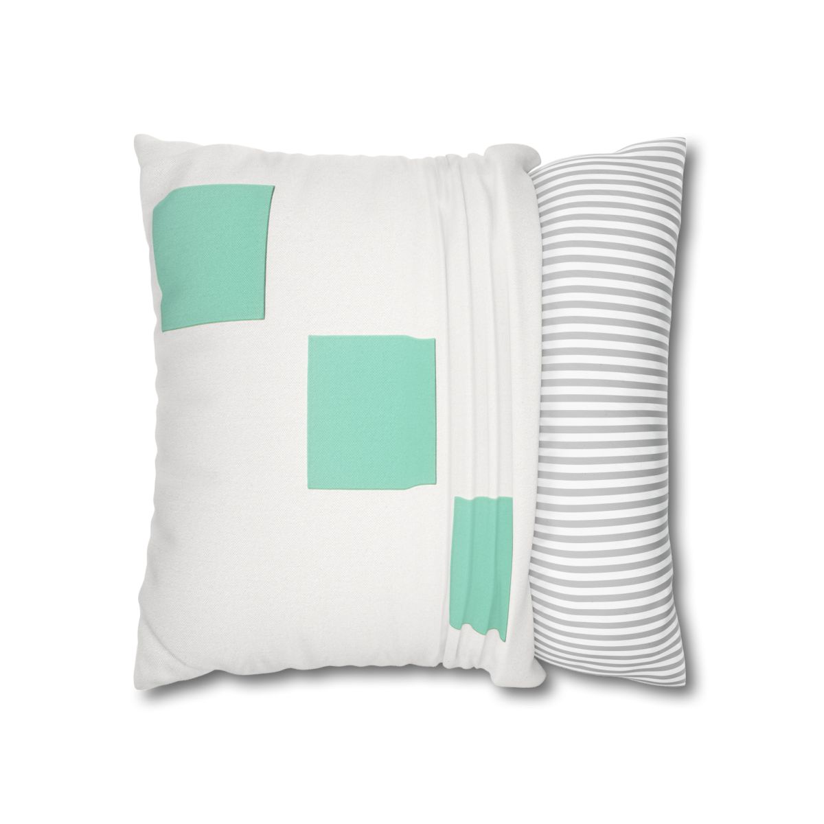 Offset Square Ladder Motif stylish decorative pillowcases