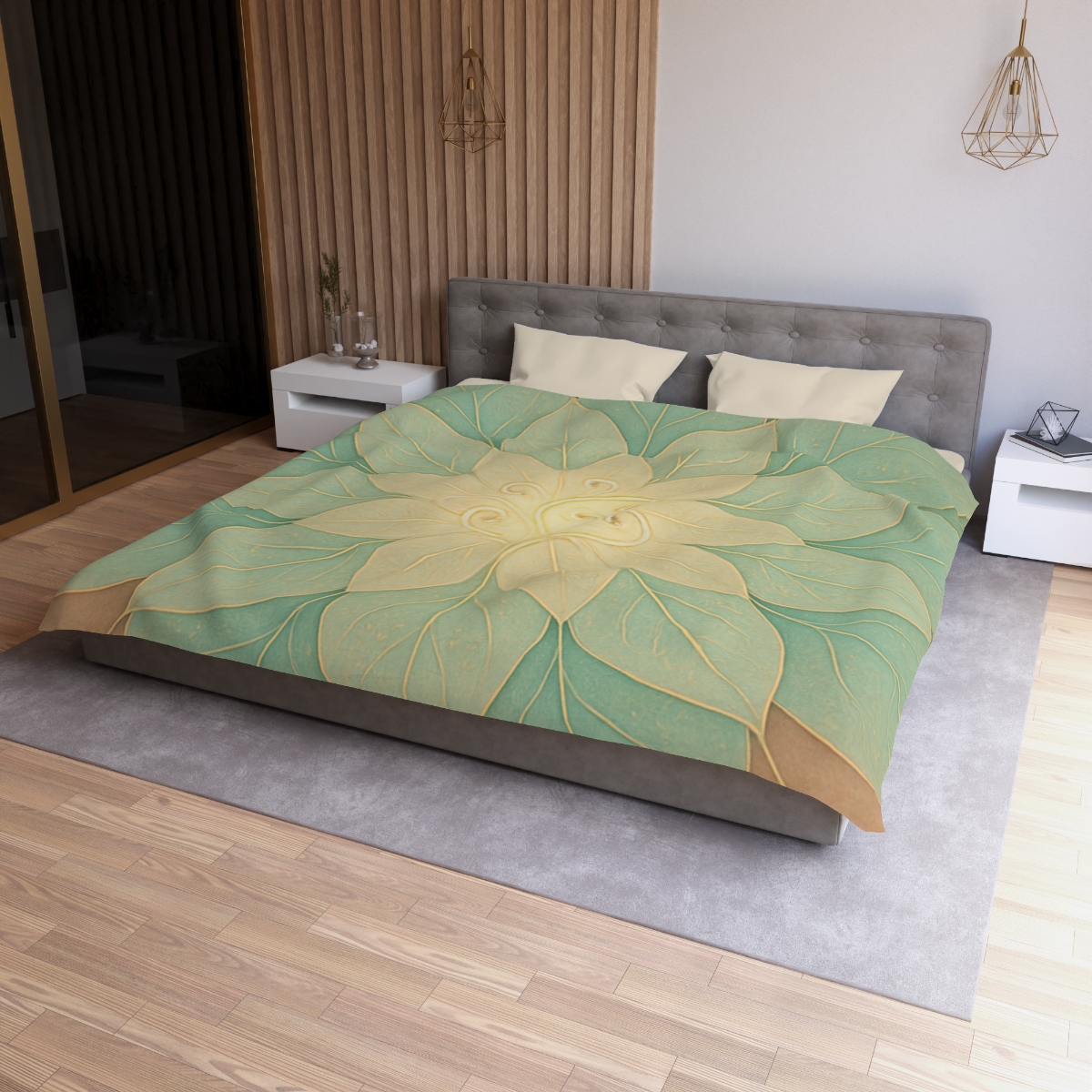 Petal Lattice Aurora stylish duvet covers