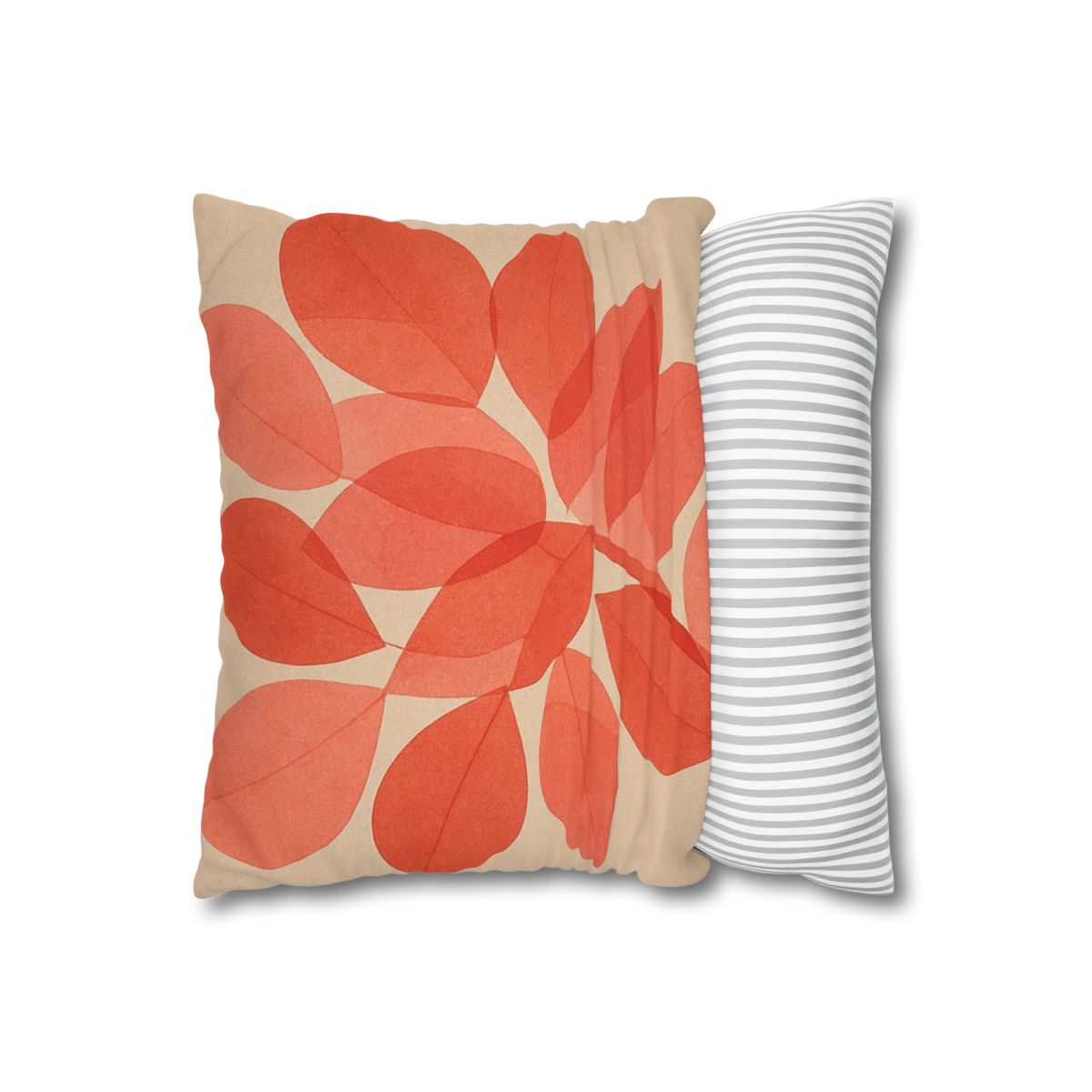 Petal Mosaic Overlay designer print pillow cases