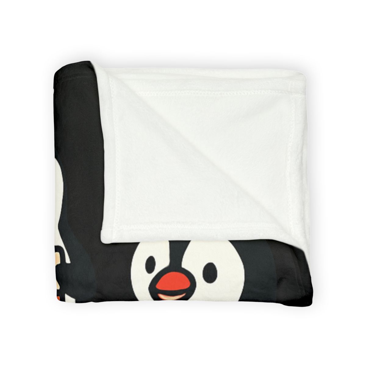 Planet Picnic Penguins personalized cozy blankets