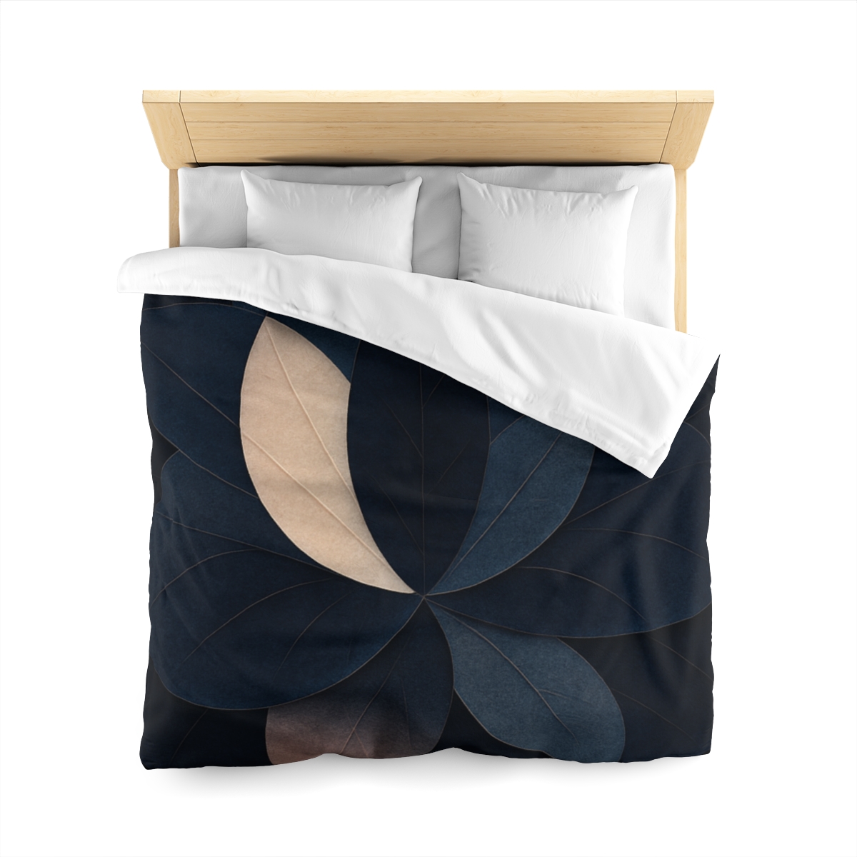 Petal Eclipse Overlays custom duvets