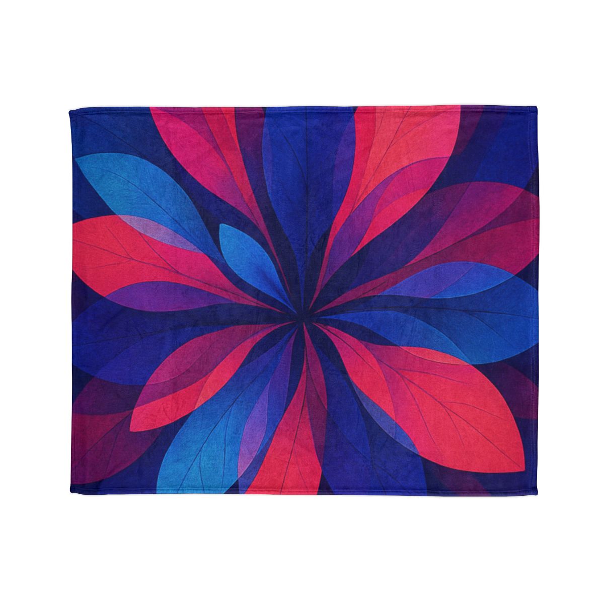 Petal Prism Overprint warm winter blankets
