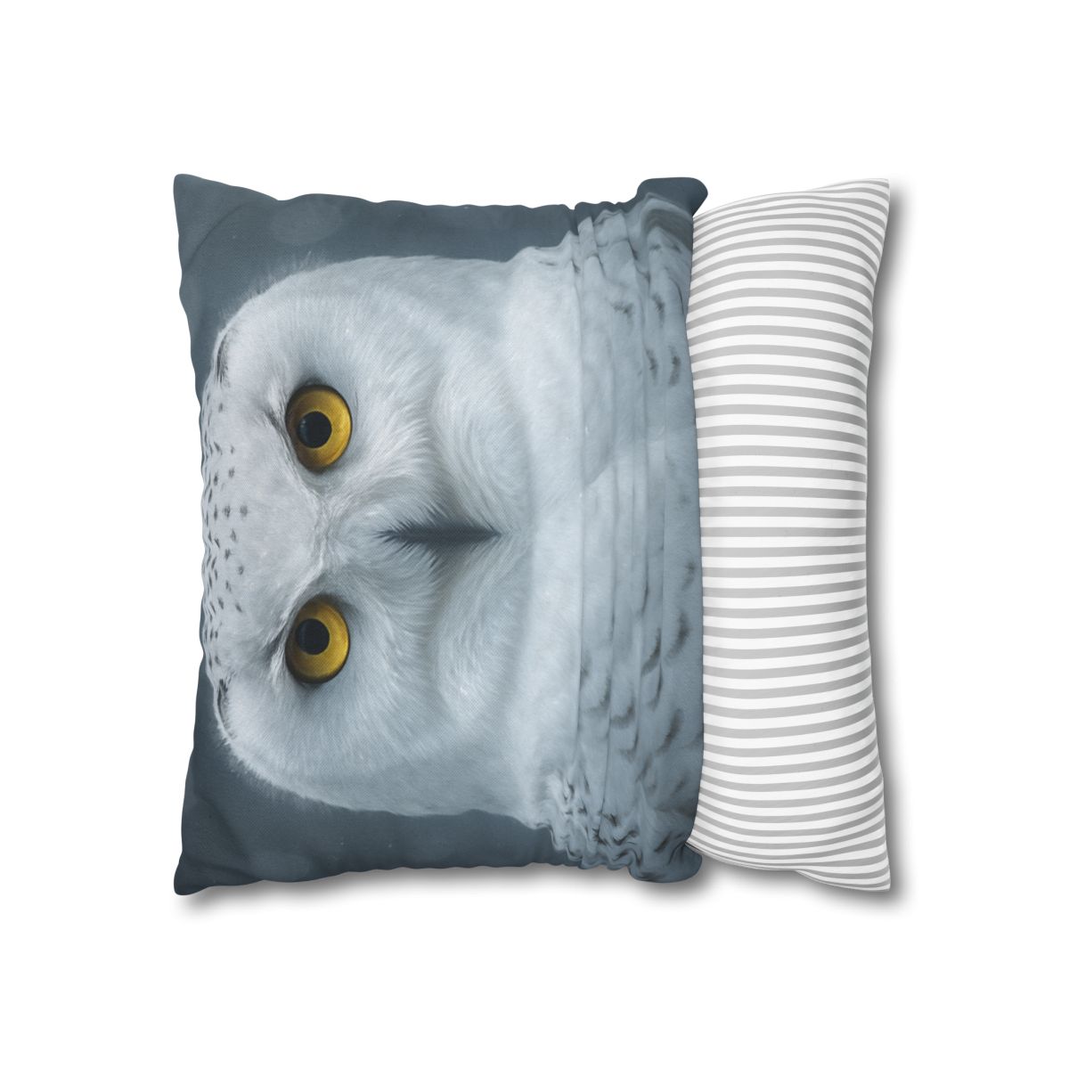 Midnight Watch Snowy Owl trendy patterned pillow cases