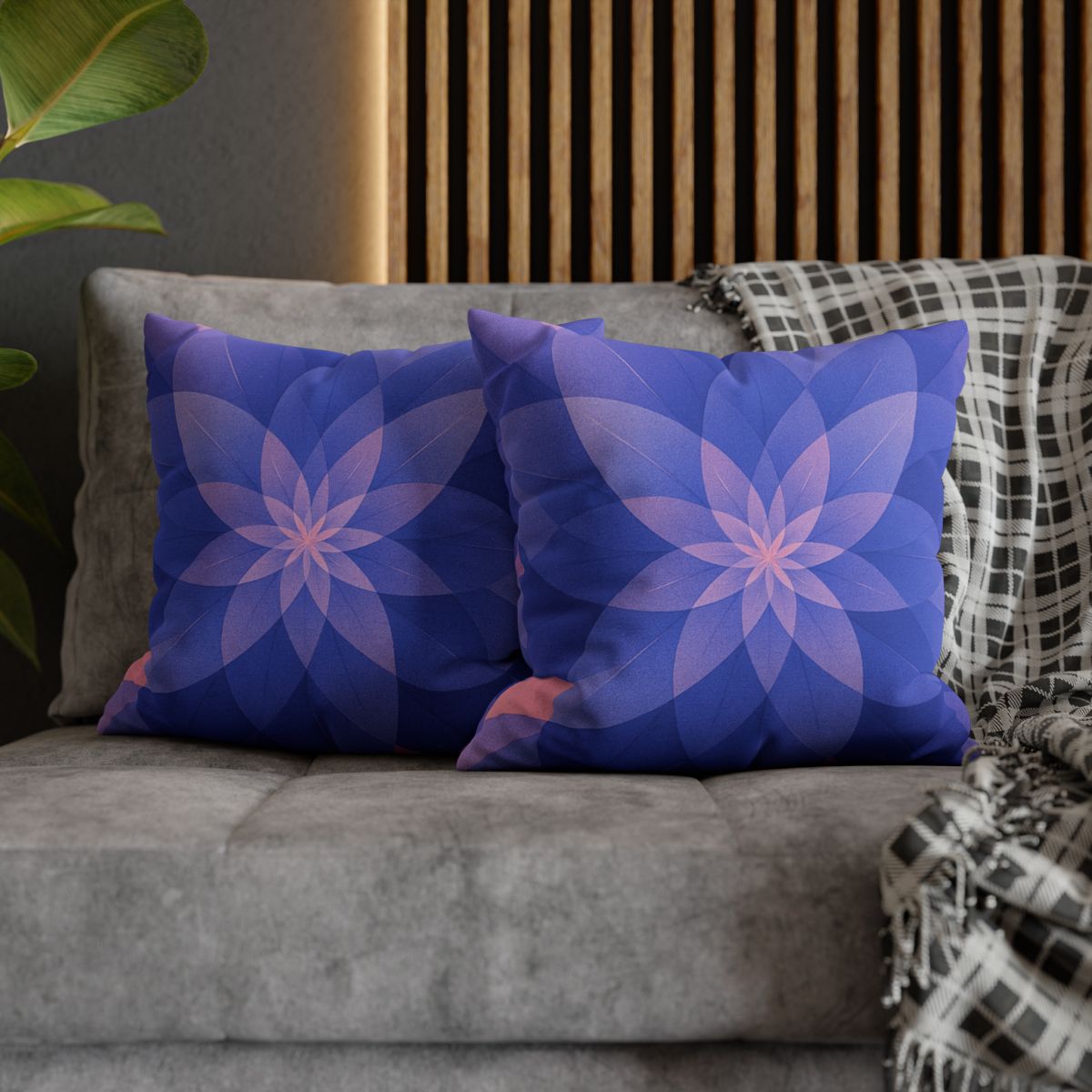 Petal Prism Overlap custom pillow cases