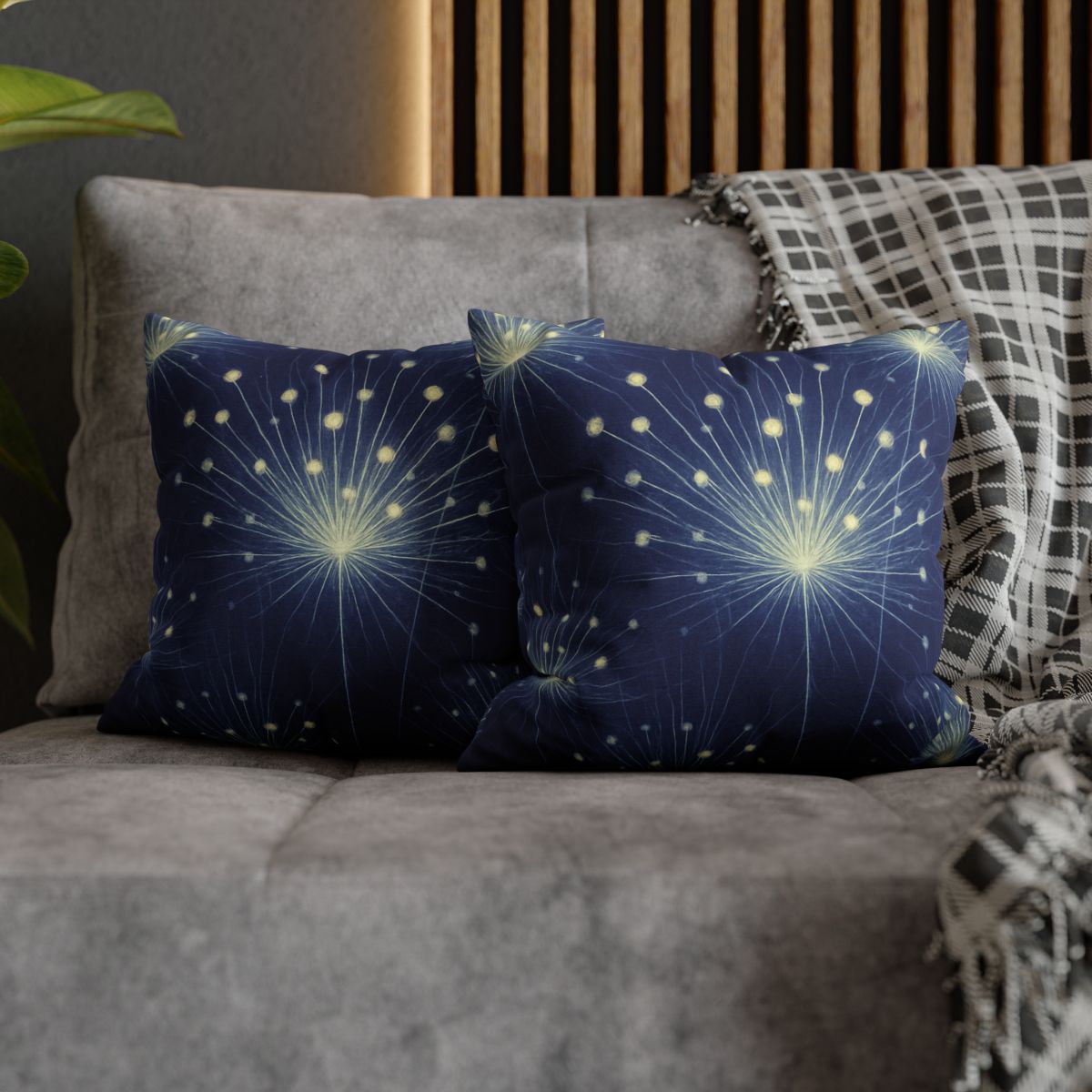 Stamen Burst Radiograph unique gift pillow cases